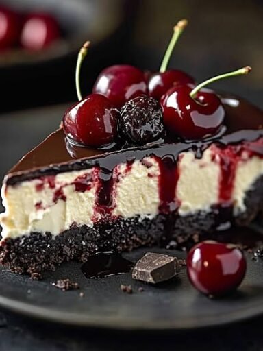 Black Forest Cheesecake Recipe