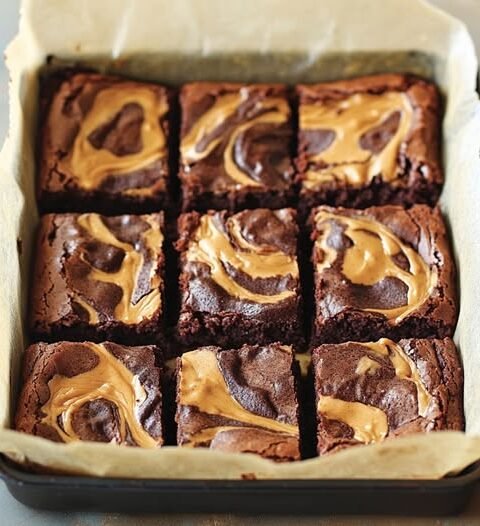 Peanut Butter Brownies