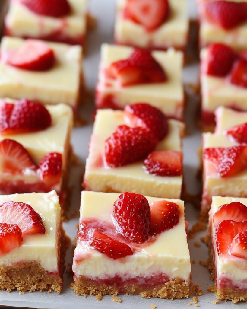 Strawberry Cheesecake Bars