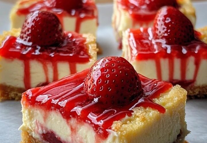 Strawberry Cheesecake Bars