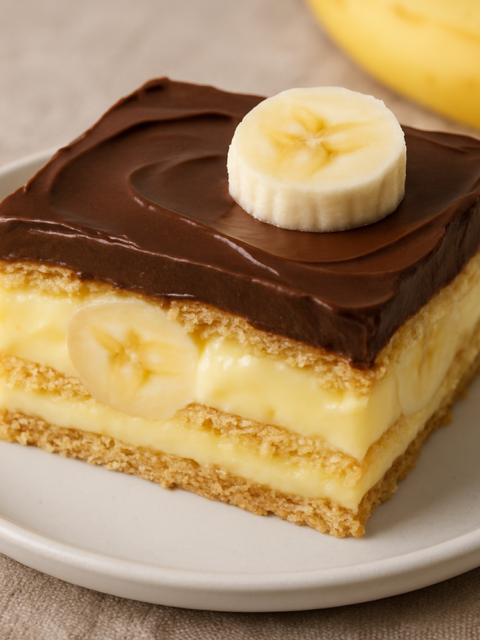 Banana Éclair Cake Recipe