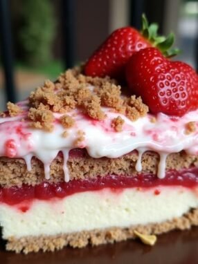Berrylicious Strawberry Cheesecake Recipe – A Dessert That Wins Hearts