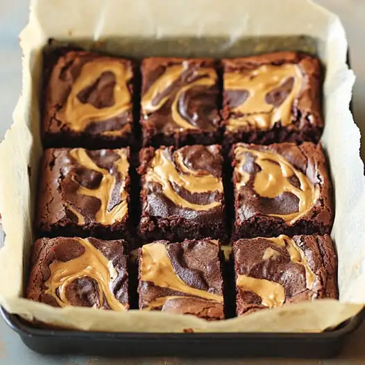 Peanut Butter Brownies