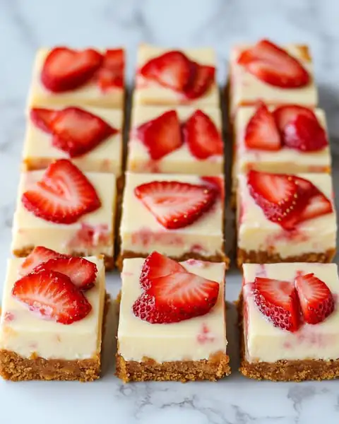 Strawberry Cheesecake Bars