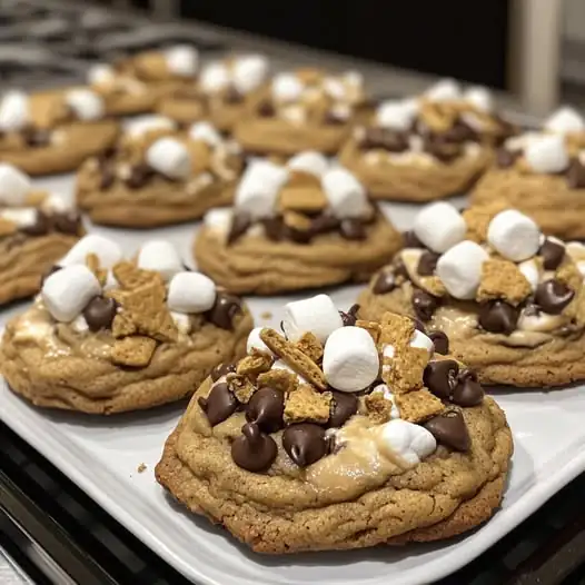 Easy S’mores Cookies Recipe