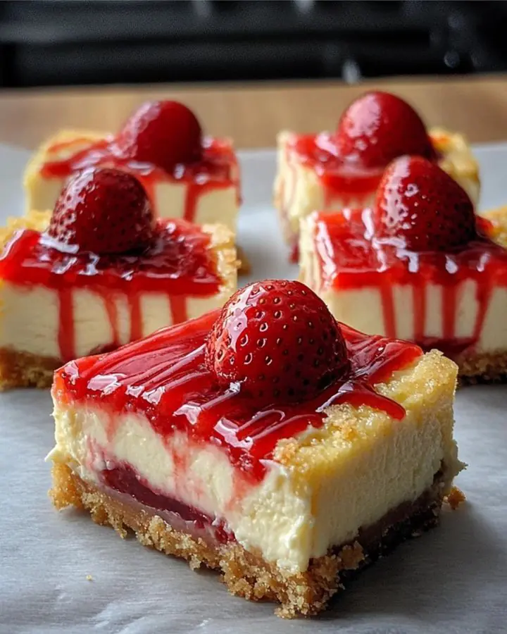 Strawberry Cheesecake Bars